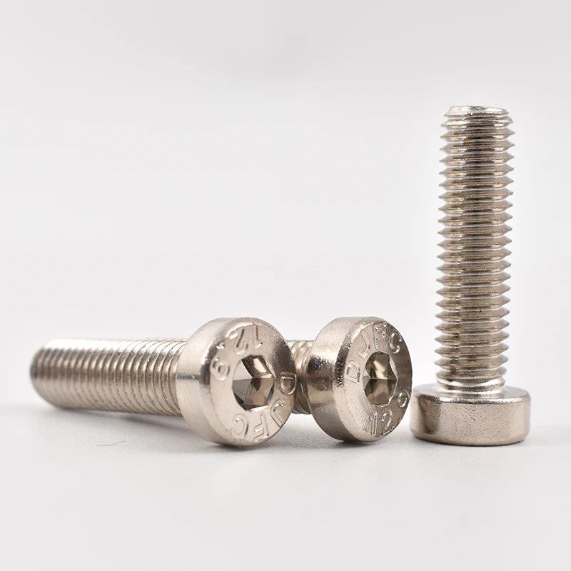 Nickel-plated Hex Socket Thin Head Cap Screws
