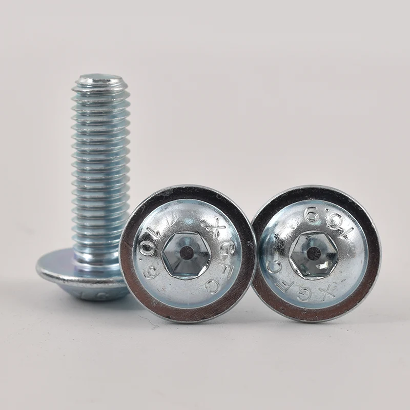 Galvanized Hex Socket Button Head Screws With Collar