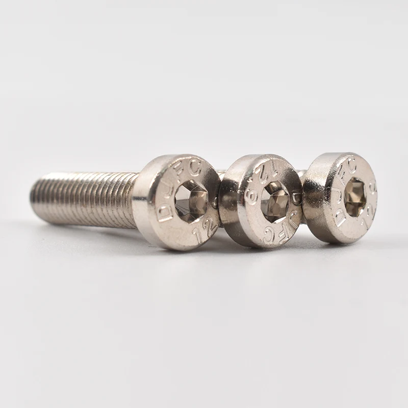 Nickel-plated Hex Socket Thin Head Cap Screws